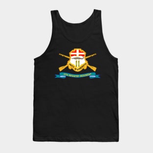 6th Infantry Regiment - DUI w Br - Ribbon X 300 Tank Top